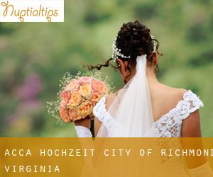 Acca hochzeit (City of Richmond, Virginia)