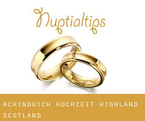 Achinduich hochzeit (Highland, Scotland)