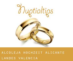 Alcoleja hochzeit (Alicante, Landes Valencia)