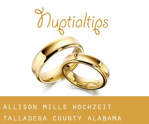 Allison Mills hochzeit (Talladega County, Alabama)