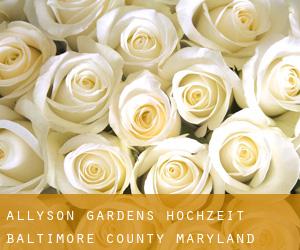 Allyson Gardens hochzeit (Baltimore County, Maryland)