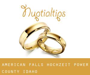 American Falls hochzeit (Power County, Idaho)