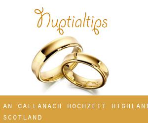 An Gallanach hochzeit (Highland, Scotland)