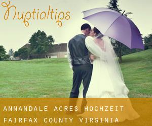 Annandale Acres hochzeit (Fairfax County, Virginia)