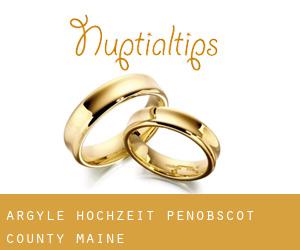 Argyle hochzeit (Penobscot County, Maine)