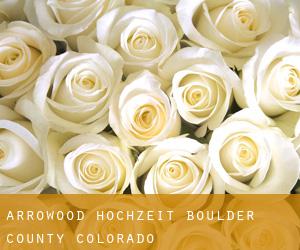 Arrowood hochzeit (Boulder County, Colorado)