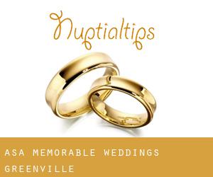 ASA MEMORABLE WEDDINGS (Greenville)