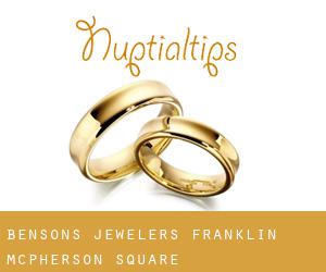 Bensons Jewelers (Franklin McPherson Square)