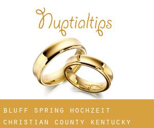 Bluff Spring hochzeit (Christian County, Kentucky)