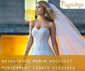 Brightwood Manor hochzeit (Montgomery County, Virginia)