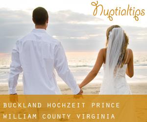Buckland hochzeit (Prince William County, Virginia)