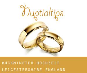 Buckminster hochzeit (Leicestershire, England)