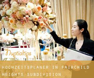 Hochzeitsplaner in Fairchild Heights Subdivision