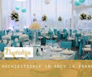 Hochzeitssäle in Ancy-le-Franc