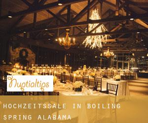 Hochzeitssäle in Boiling Spring (Alabama)