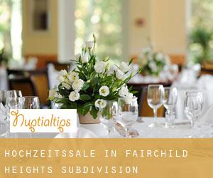 Hochzeitssäle in Fairchild Heights Subdivision