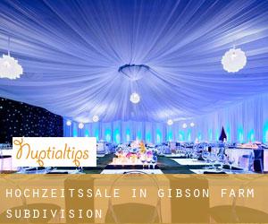 Hochzeitssäle in Gibson Farm Subdivision