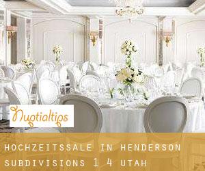 Hochzeitssäle in Henderson Subdivisions 1-4 (Utah)