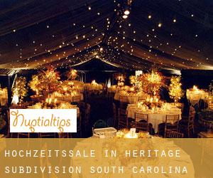 Hochzeitssäle in Heritage Subdivision (South Carolina)