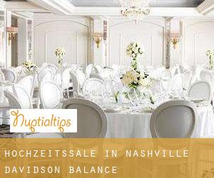 Hochzeitssäle in Nashville-Davidson (balance) Hochzeitssäle in Nashville-Davidson (balance)