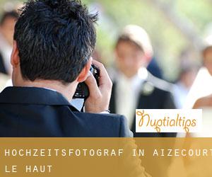 Hochzeitsfotograf in Aizecourt-le-Haut