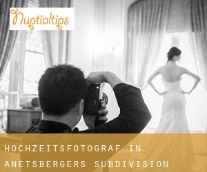 Hochzeitsfotograf in Anetsberger's Subdivision