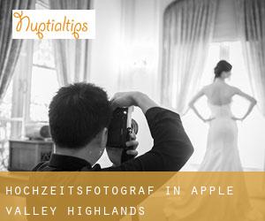 Hochzeitsfotograf in Apple Valley Highlands