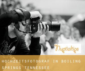 Hochzeitsfotograf in Boiling Springs (Tennessee)