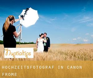 Hochzeitsfotograf in Canon Frome