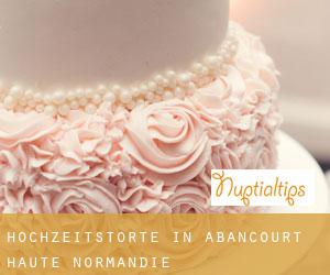 Hochzeitstorte in Abancourt (Haute-Normandie)