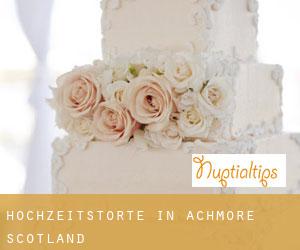 Hochzeitstorte in Achmore (Scotland)