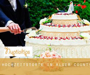 Hochzeitstorte in Alger County