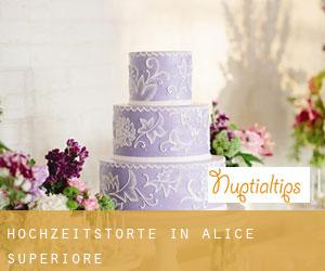 Hochzeitstorte in Alice Superiore