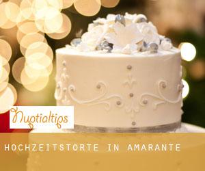 Hochzeitstorte in Amarante