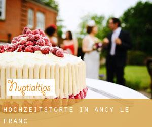 Hochzeitstorte in Ancy-le-Franc