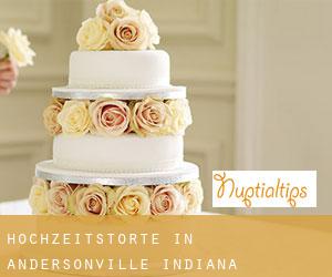 Hochzeitstorte in Andersonville (Indiana)
