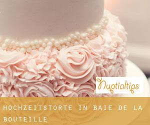 Hochzeitstorte in Baie-de-la-Bouteille