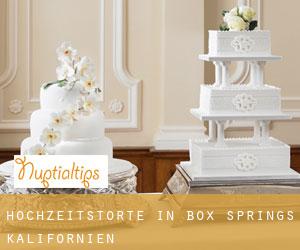 Hochzeitstorte in Box Springs (Kalifornien)