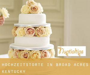 Hochzeitstorte in Broad Acres (Kentucky)