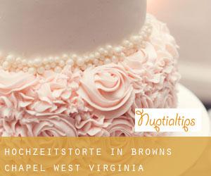 Hochzeitstorte in Browns Chapel (West Virginia)