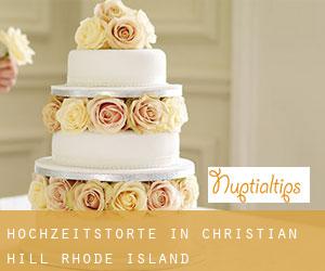 Hochzeitstorte in Christian Hill (Rhode Island)