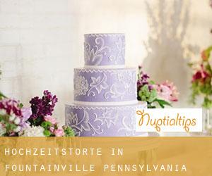 Hochzeitstorte in Fountainville (Pennsylvania)
