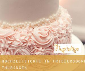 Hochzeitstorte in Friedersdorf (Thüringen)