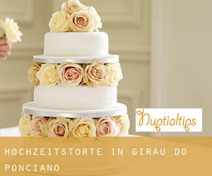 Hochzeitstorte in Girau do Ponciano