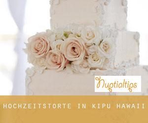 Hochzeitstorte in Kīpū (Hawaii)