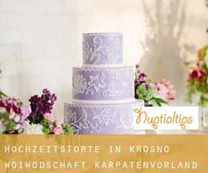 Hochzeitstorte in Krosno (Woiwodschaft Karpatenvorland)