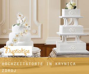 Hochzeitstorte in Krynica-Zdrój