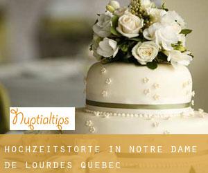 Hochzeitstorte in Notre-Dame-de-Lourdes (Quebec)