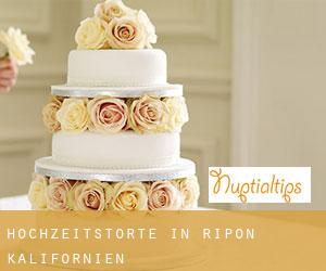 Hochzeitstorte in Ripon (Kalifornien)