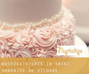 Hochzeitstorte in Saint-Ambroise-de-Kildare